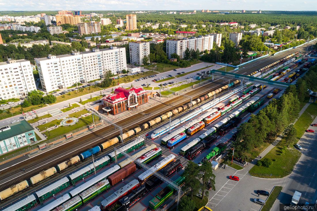 Станция Сеятель в Новосибирске фото