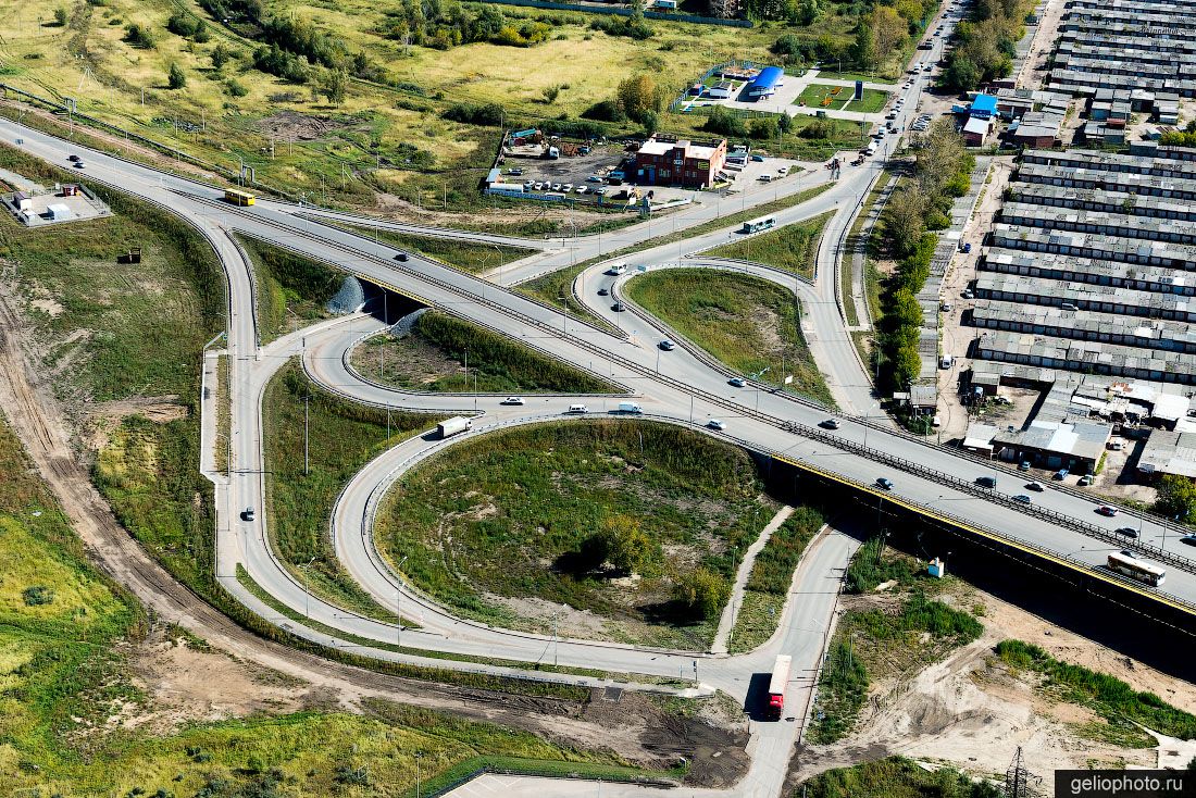 Развязка на Амурской 21 в Омске фото