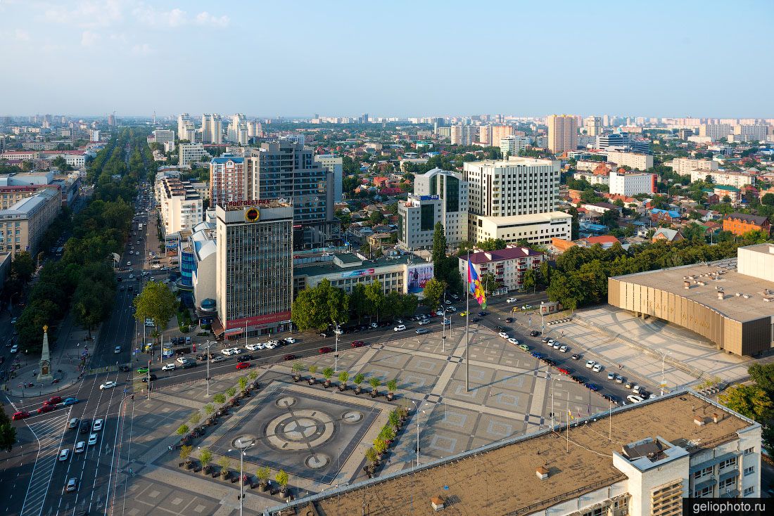 Главная Городская площадь в Краснодаре фото