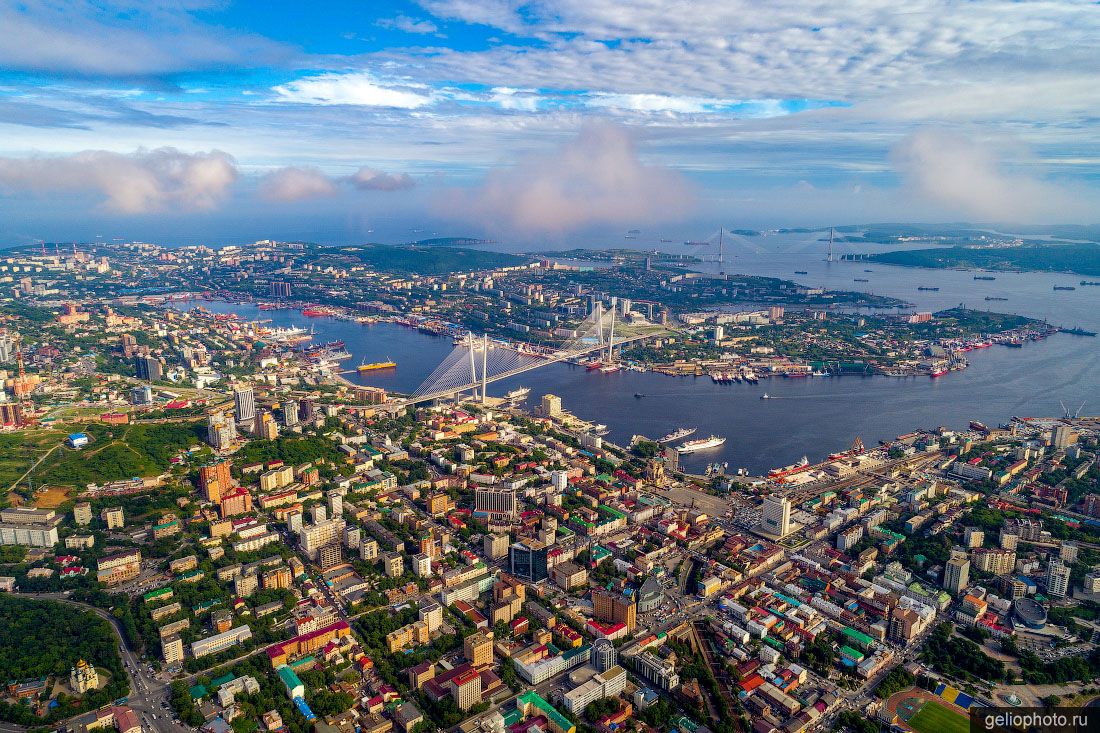 Владивосток с высоты фото