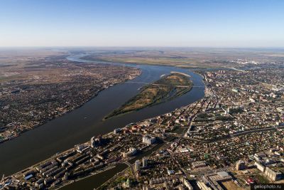 Астрахань с высоты фото